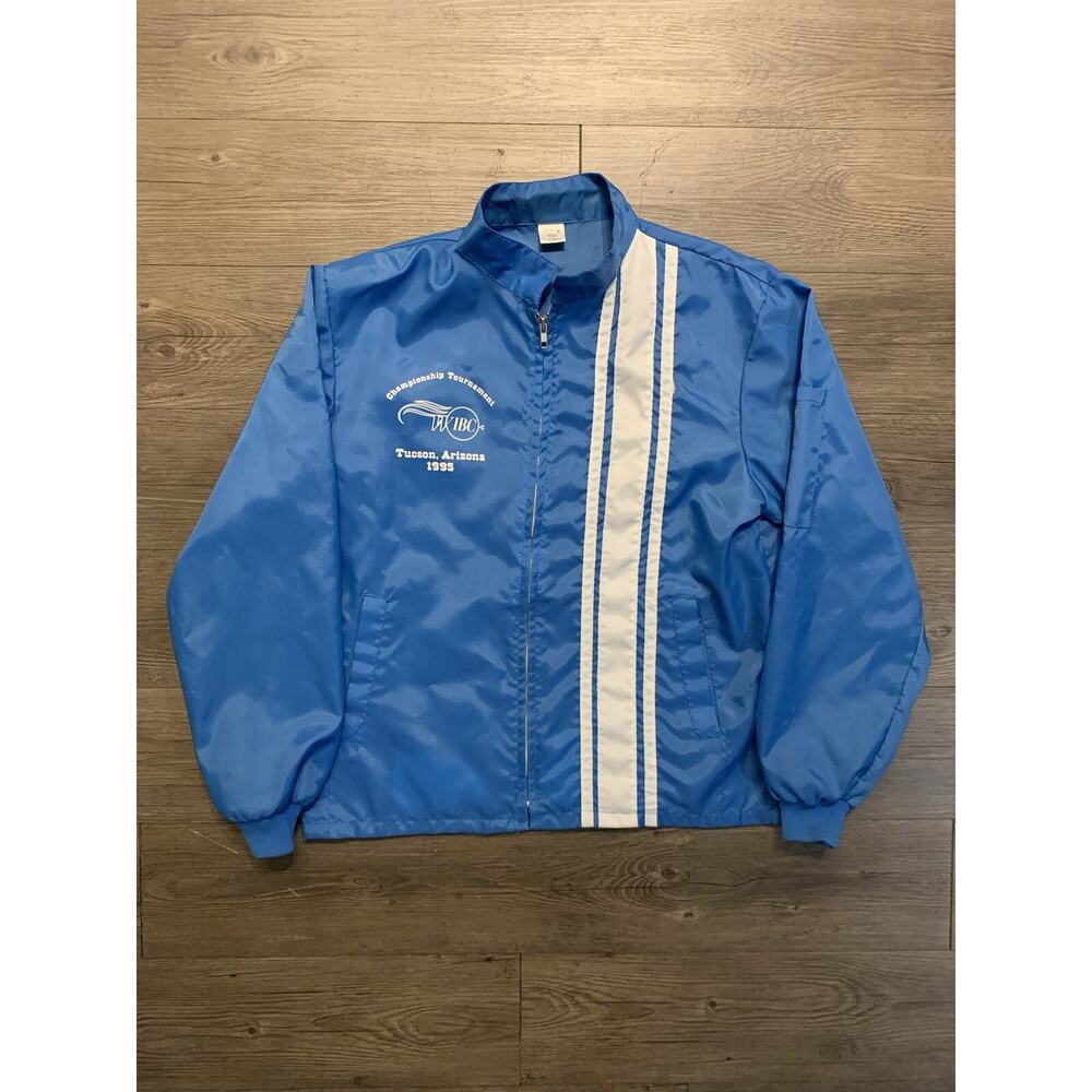 Vintage 1995 Arizona WIBC Lightweight Jacket M Bowling Championship 90s Racing